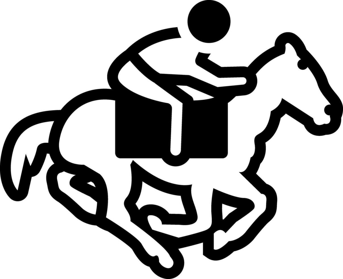 solid icon for derby vector