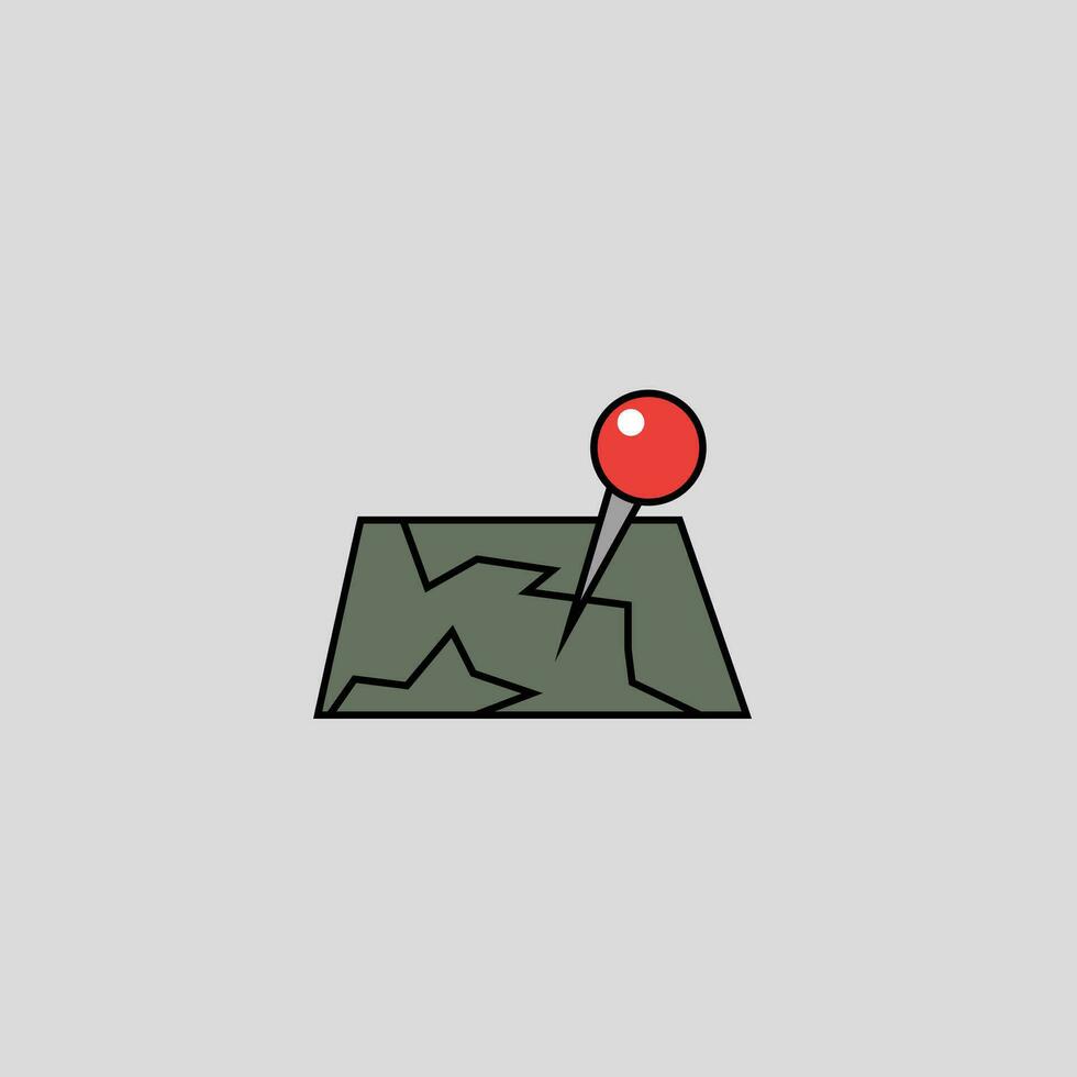 Location icon vector