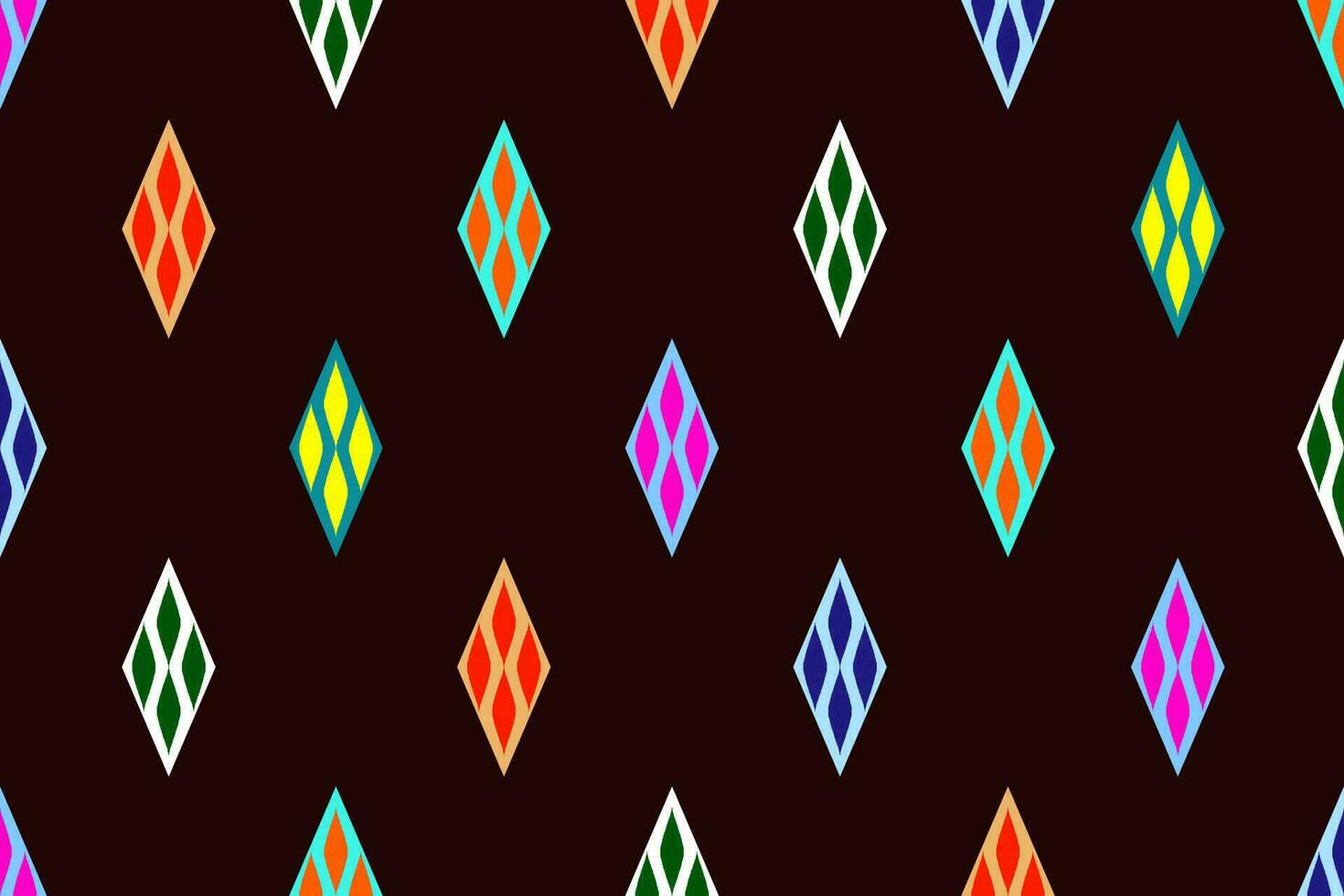 ethnic geometric seamless pattern. Geometric ethnic pattern can be used in fabric design for clothes, decorative paper, wrapping, textile, embroidery, illustration, vector, carpet vector