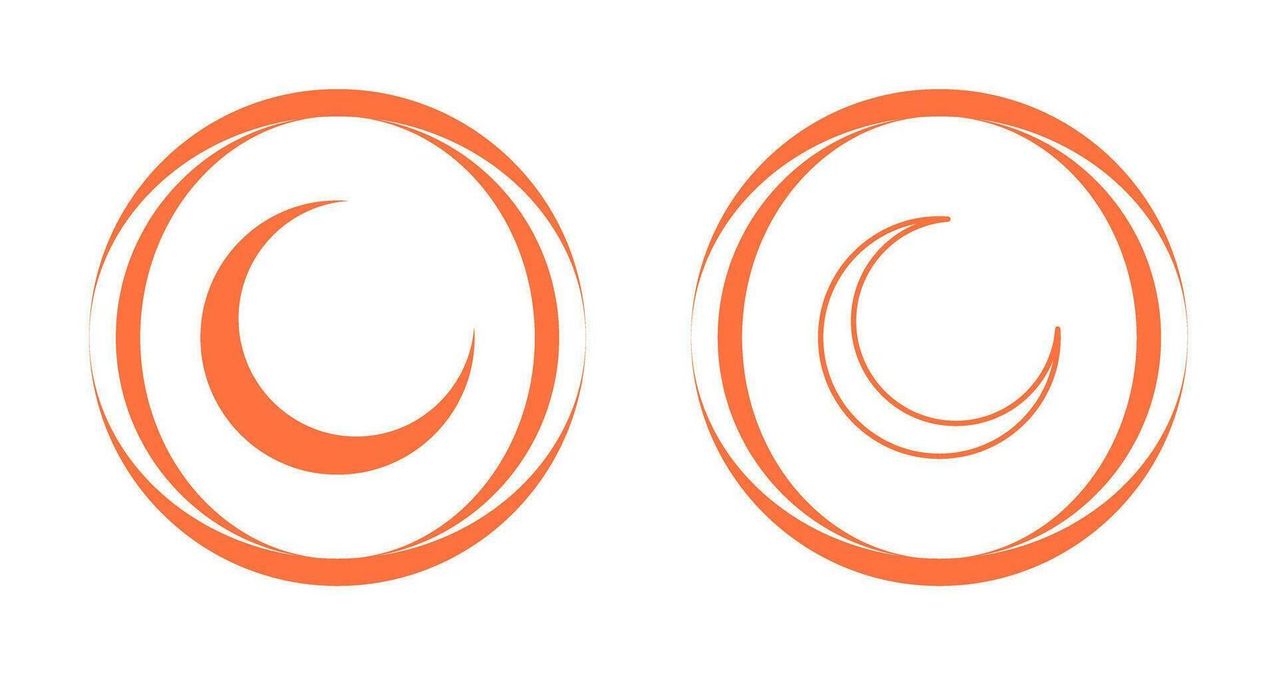 New Moon Vector Icon