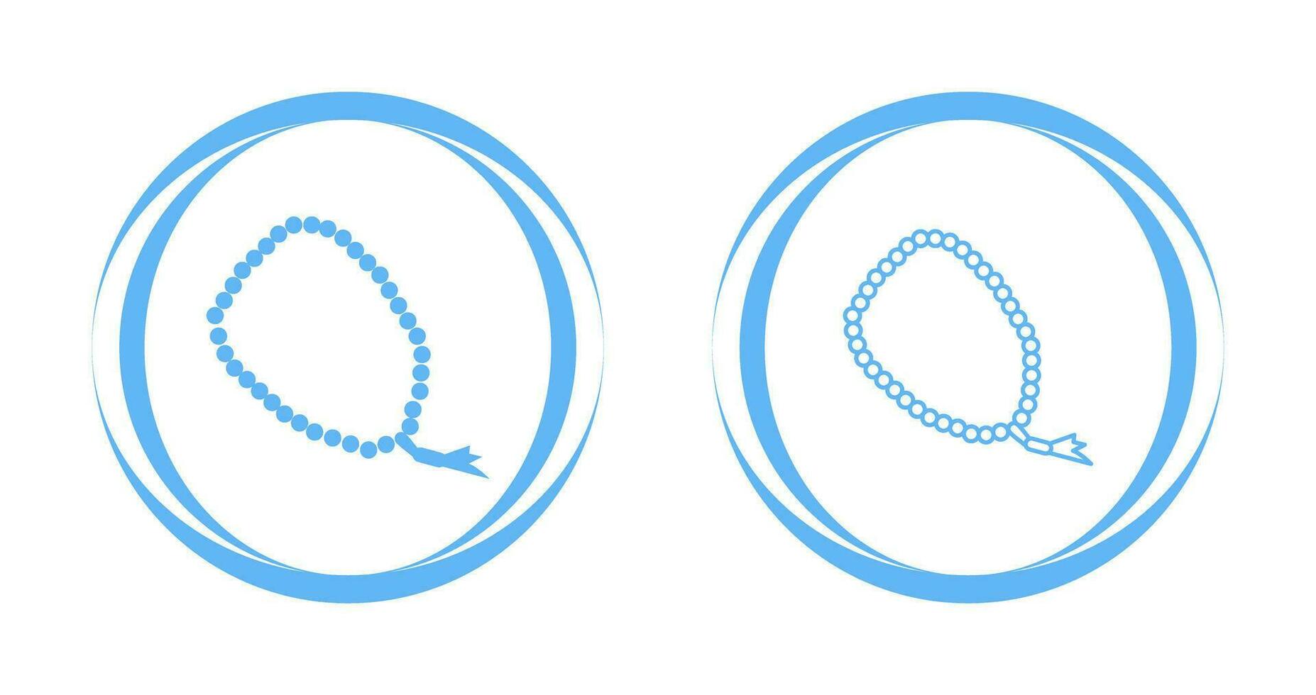 Prayer Beads Vector Icon