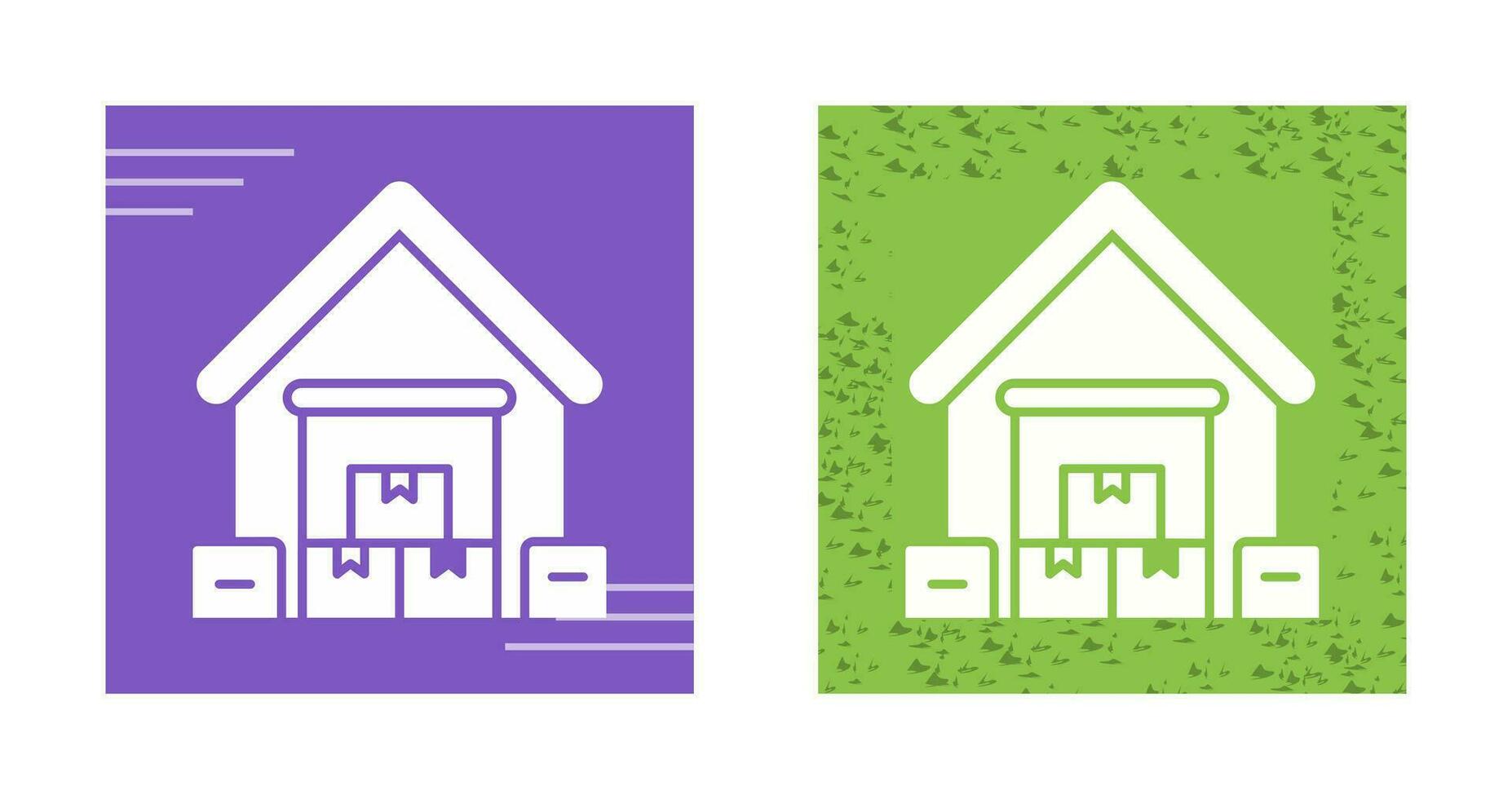 Warehouse Vector Icon