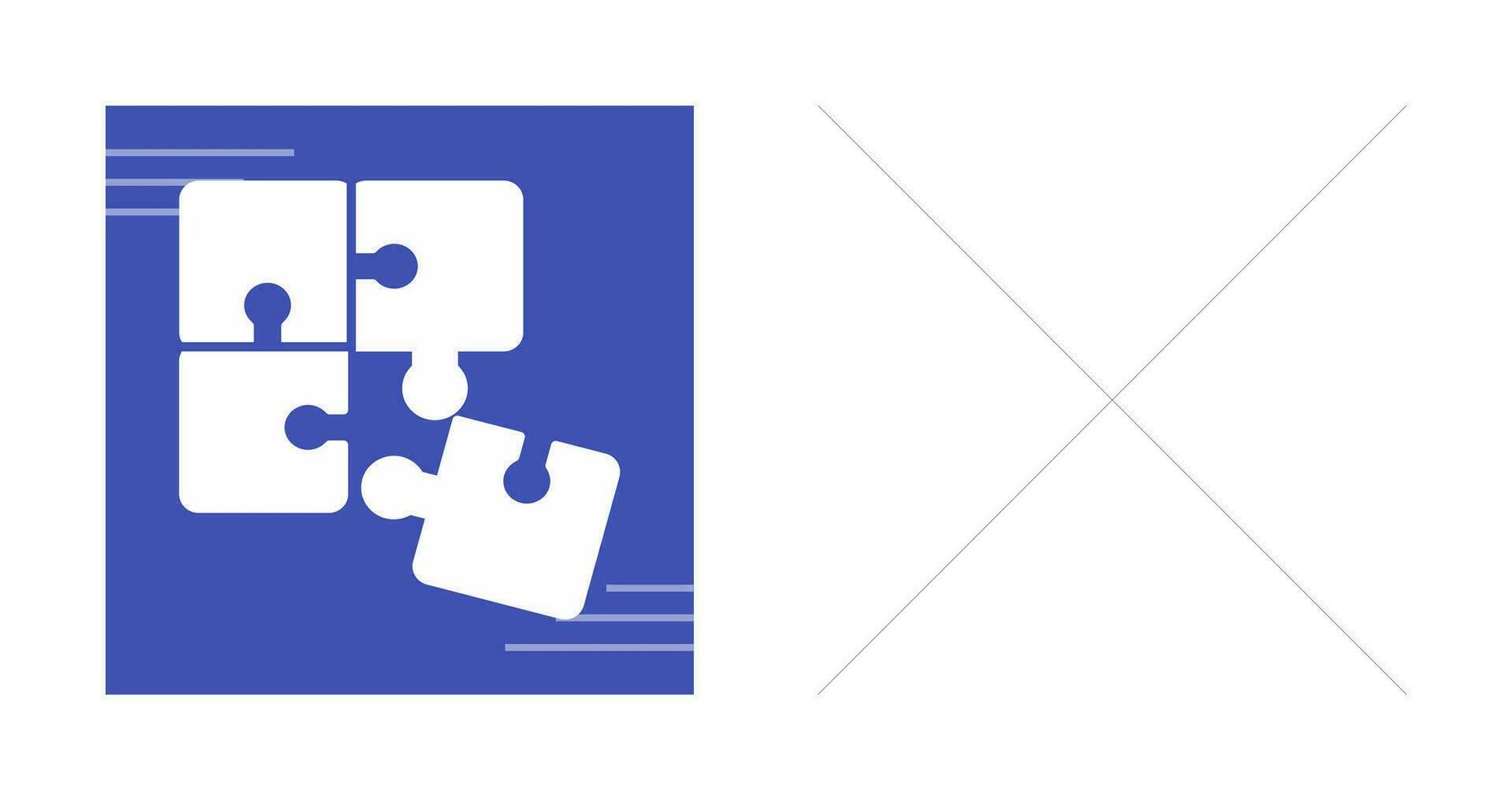 Puzzle Vector Icon