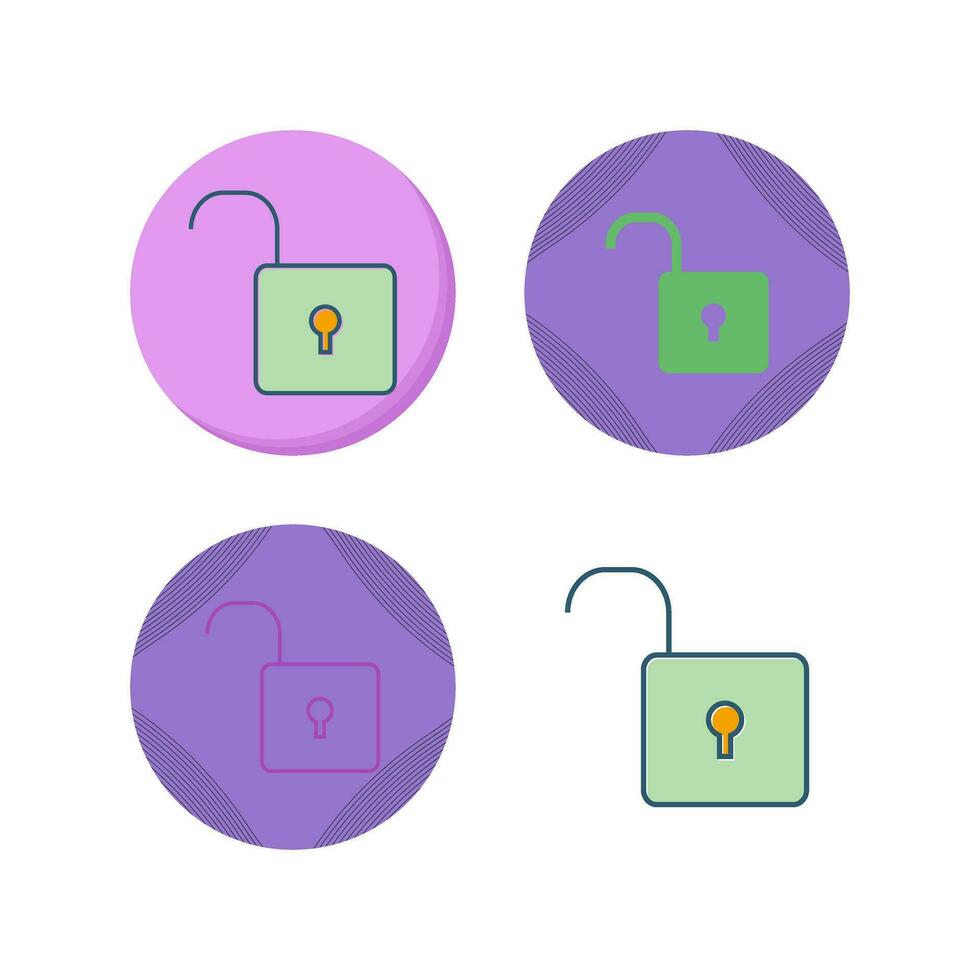 Unlock Vector Icon