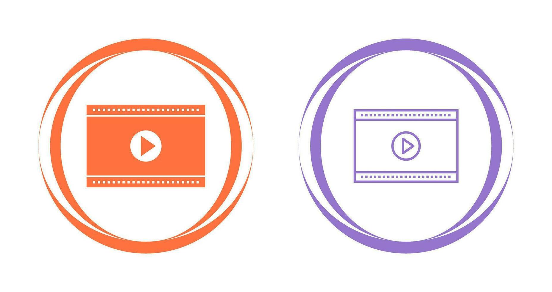 Video player Vector Icon