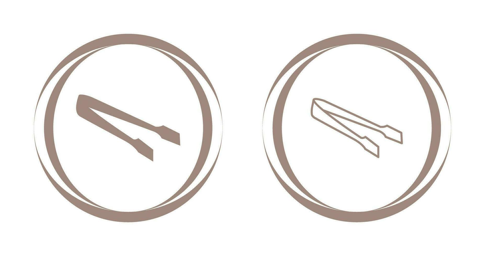 Tongs Vector Icon