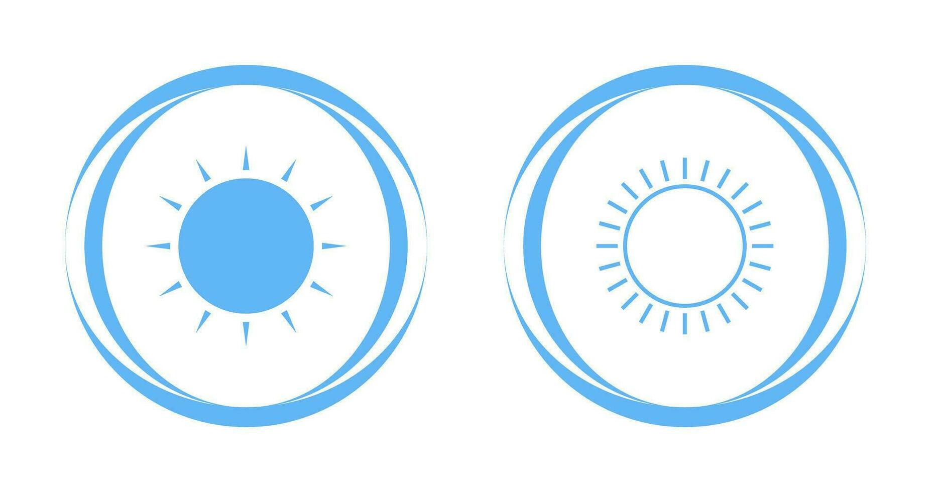Sun Vector Icon