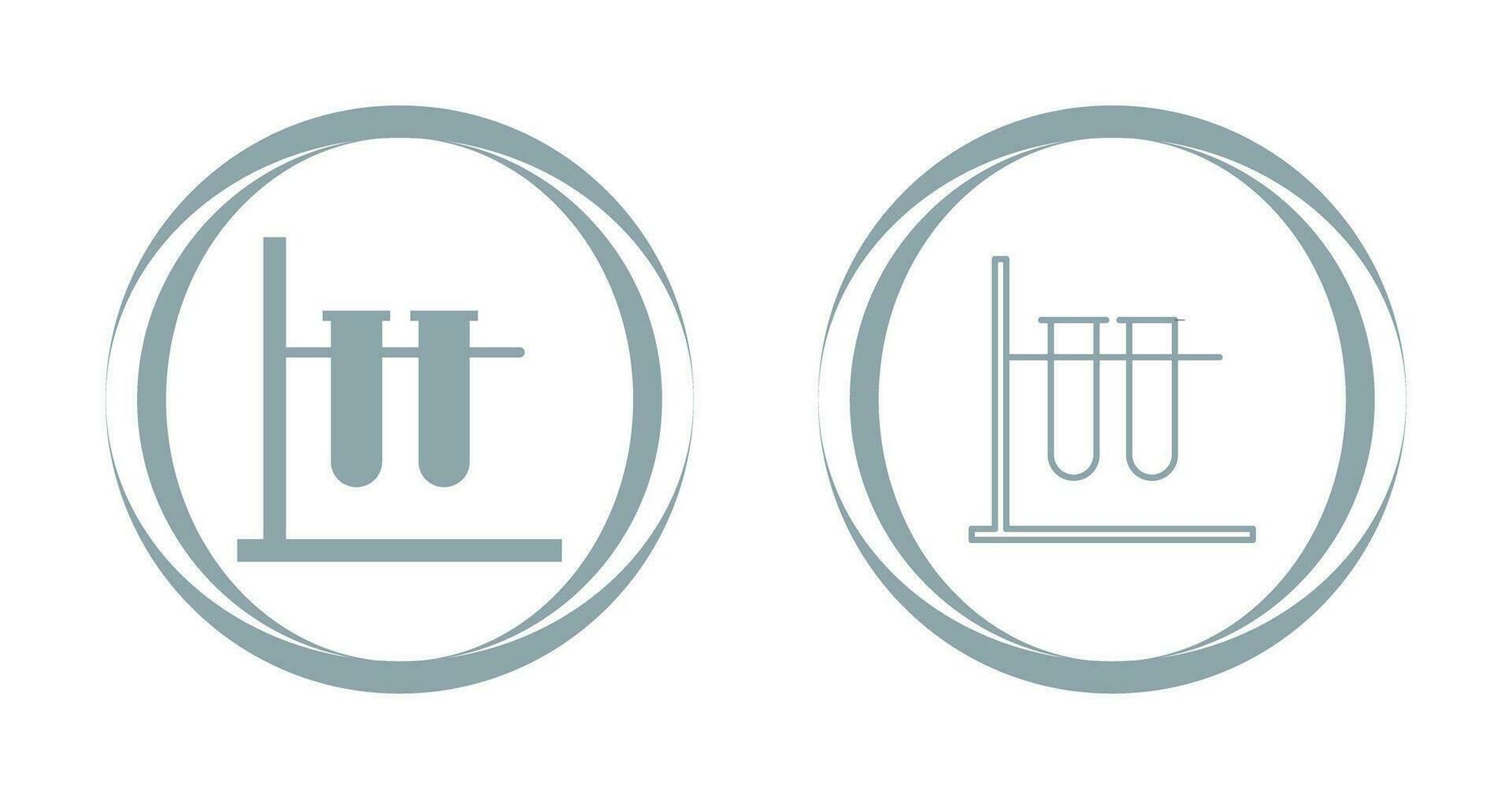 Test Tubes Vector Icon