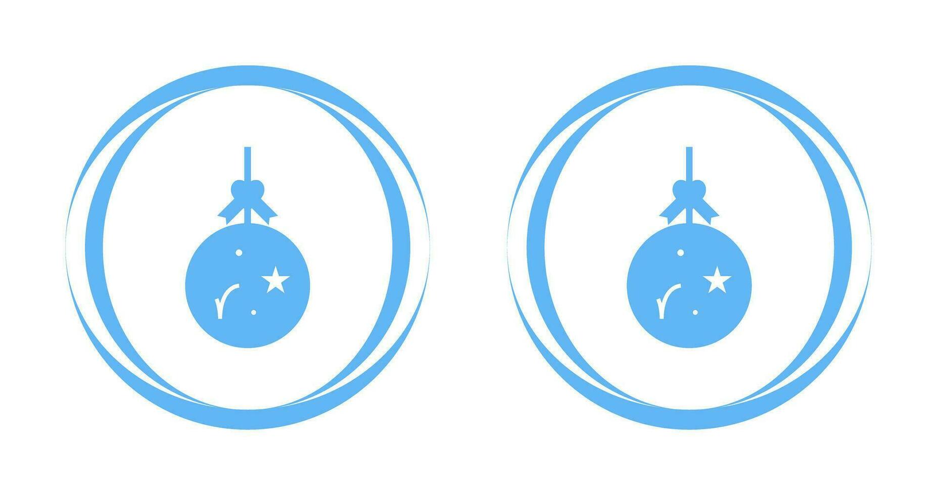 Christmas Ball Vector Icon