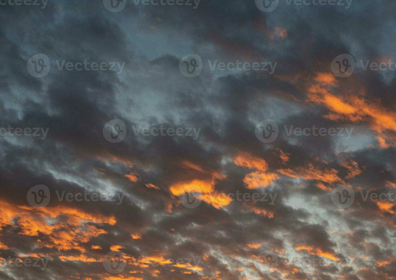 Red sky at morning, during sunrise photo