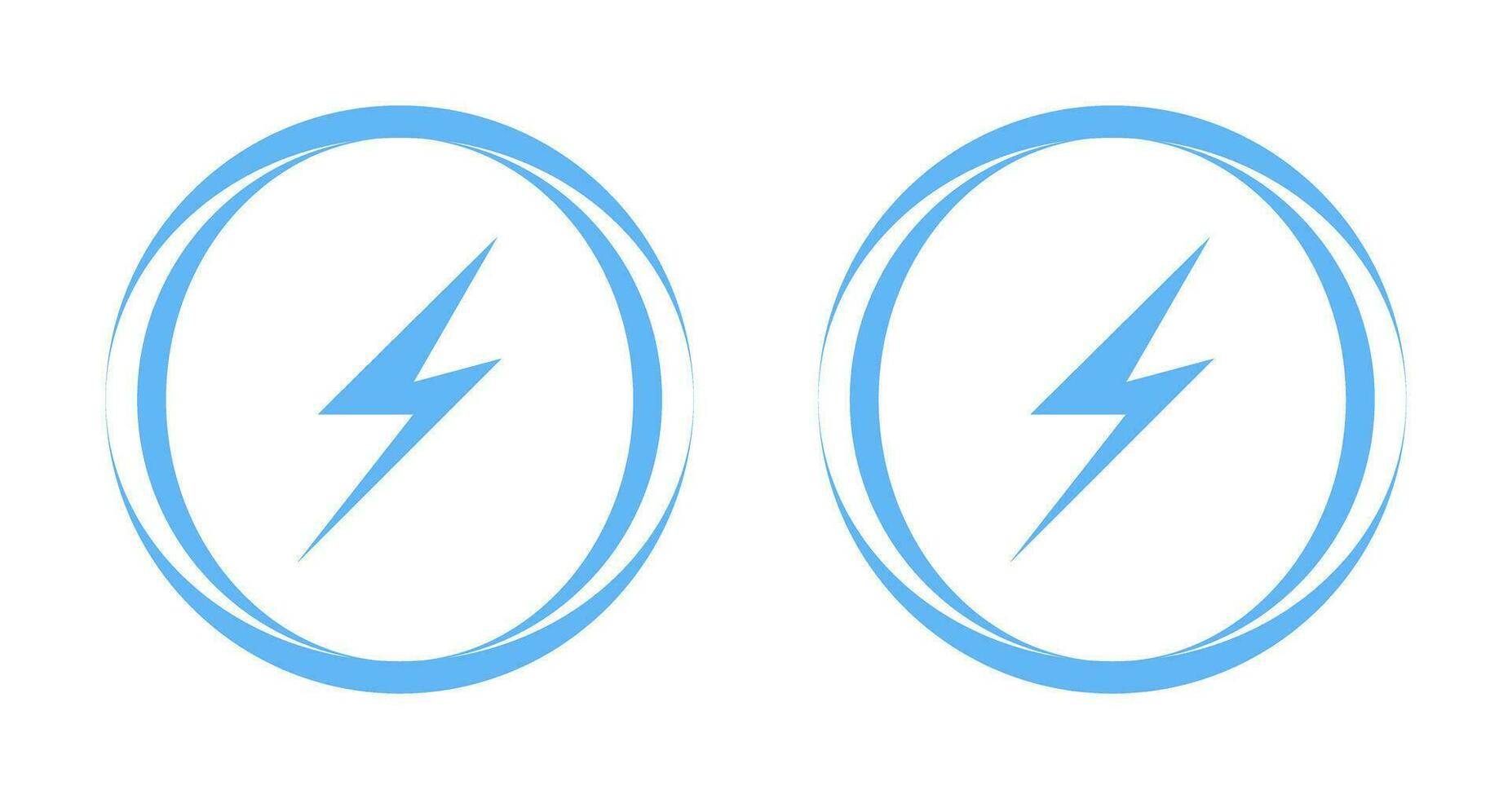 Lightening Vector Icon