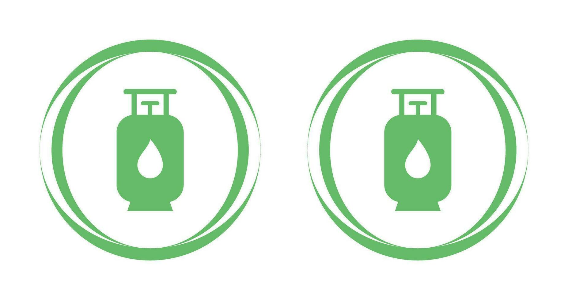 Gas Cylinder Vector Icon