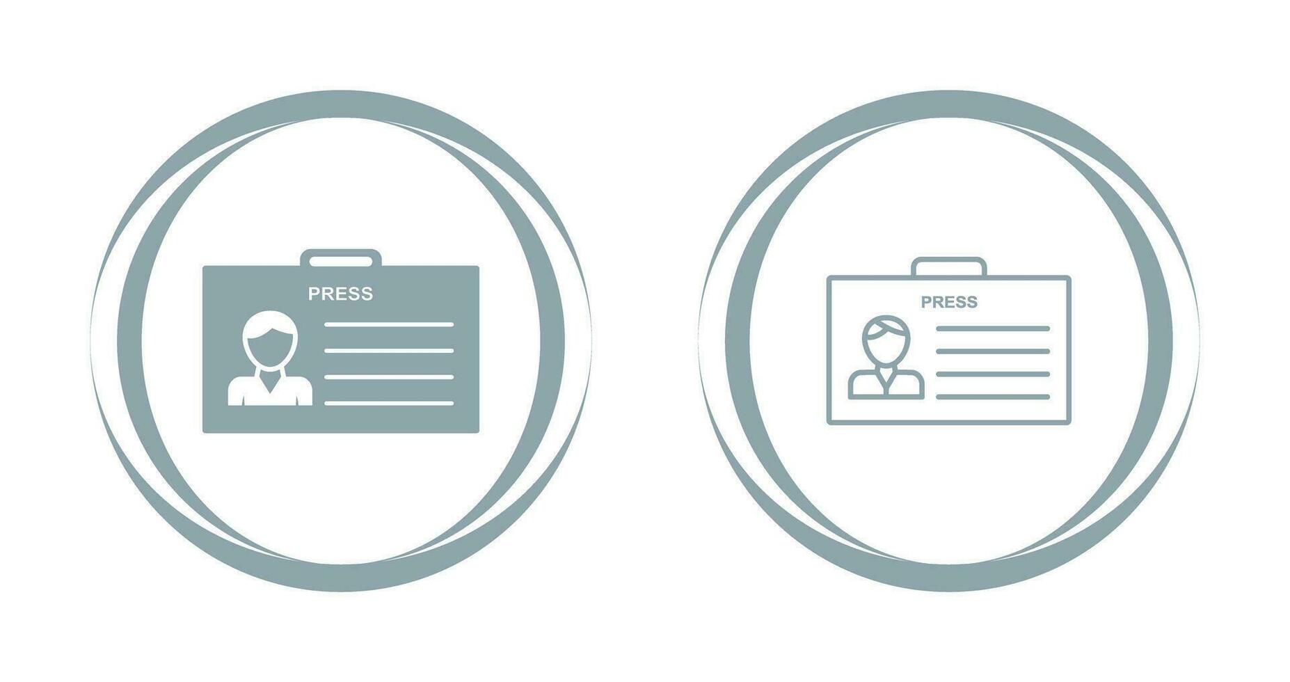 Male ID Vector Icon