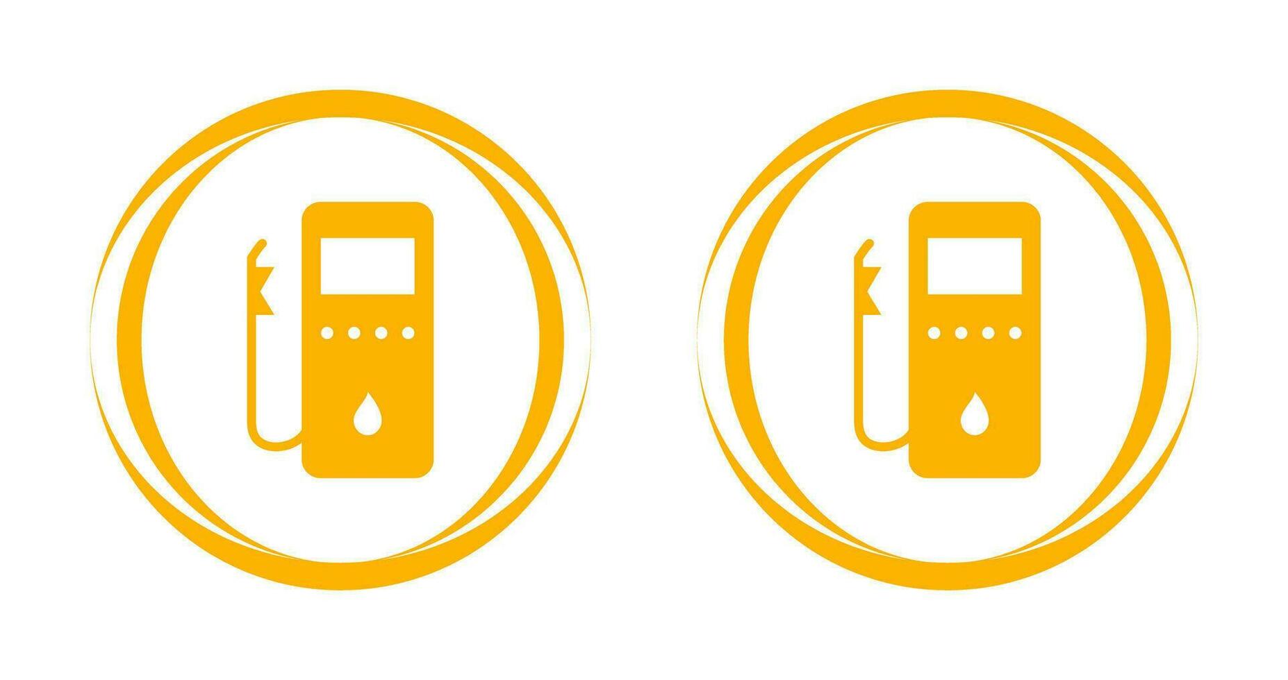 Petrol Station Vector Icon