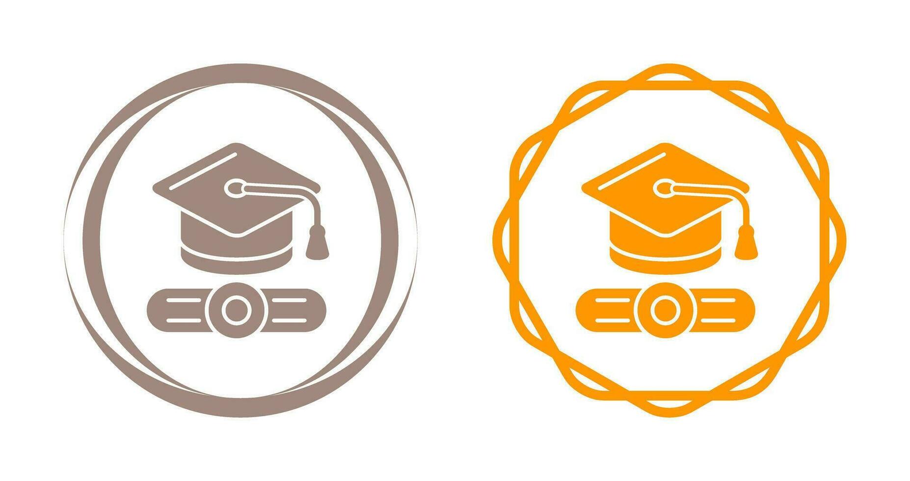 Graduated Vector Icon