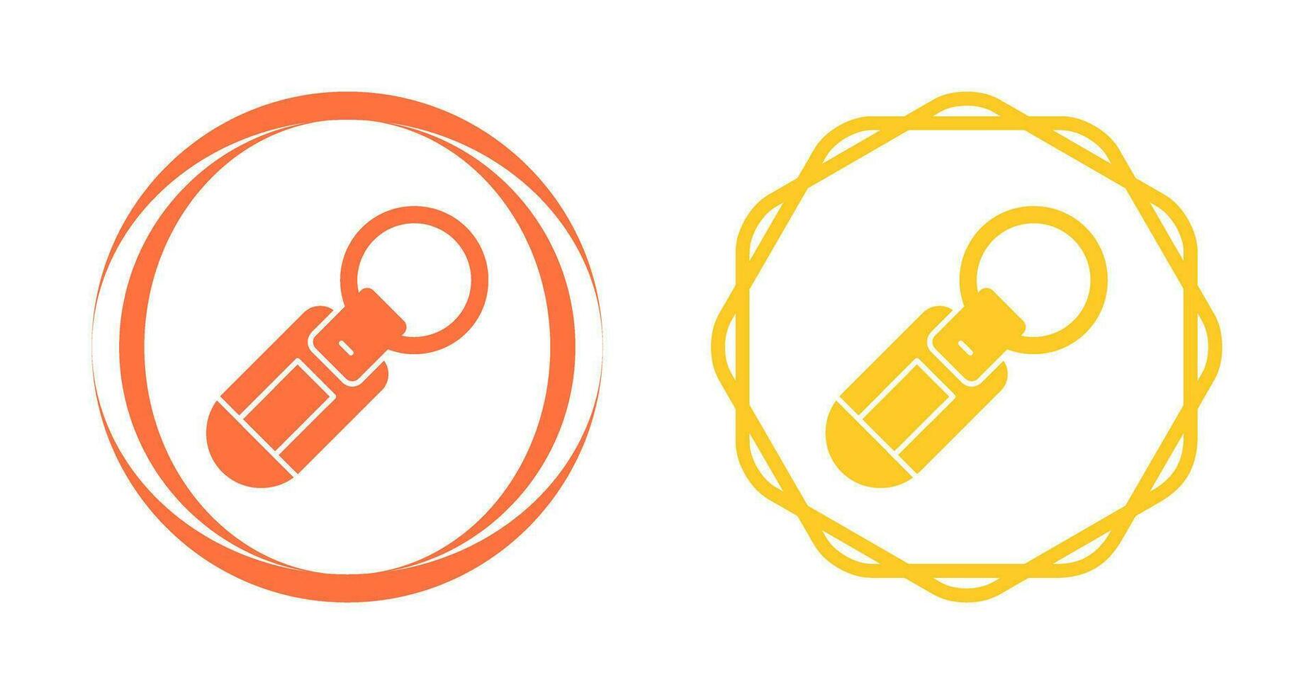 Keychain Vector Icon