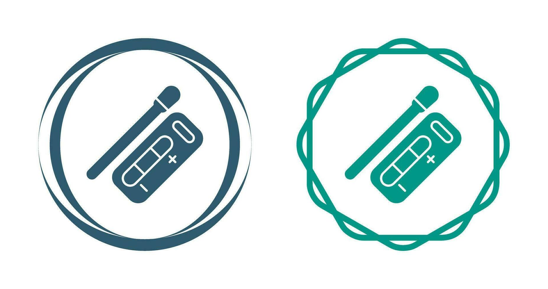 Rapid Test Vector Icon