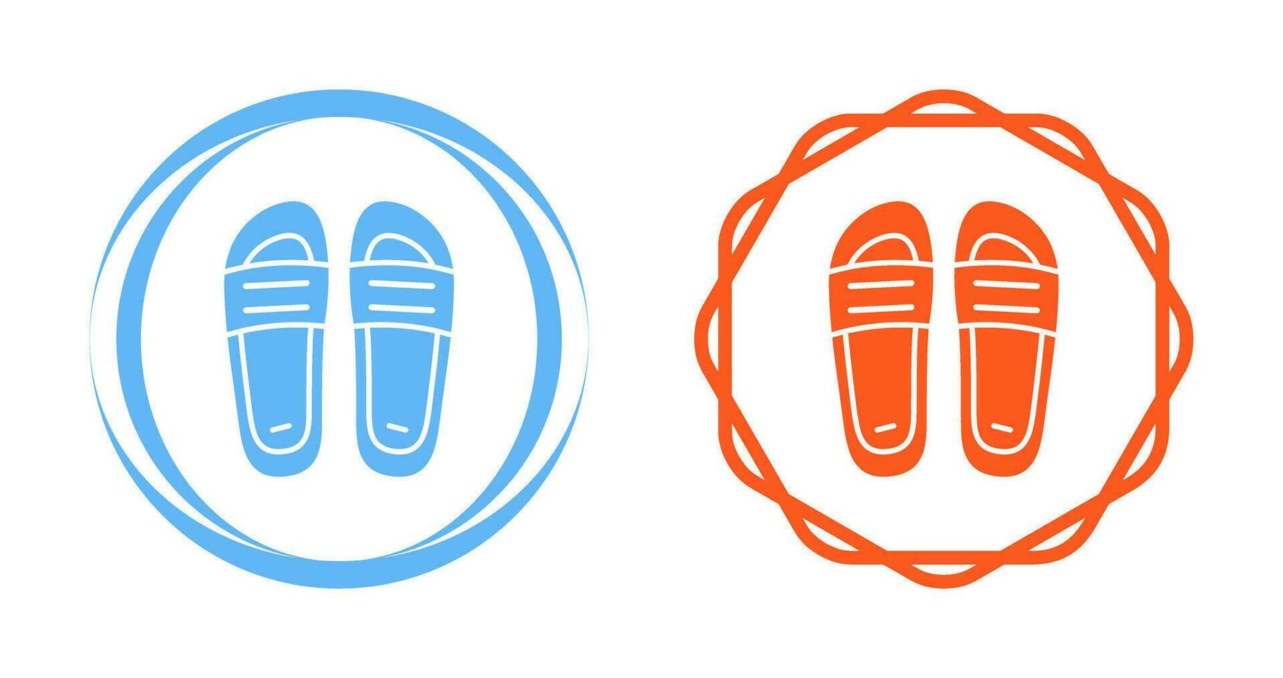 Slippers Vector Icon