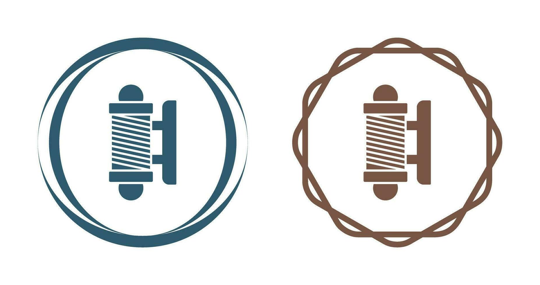 Barber Shop Pole Vector Icon