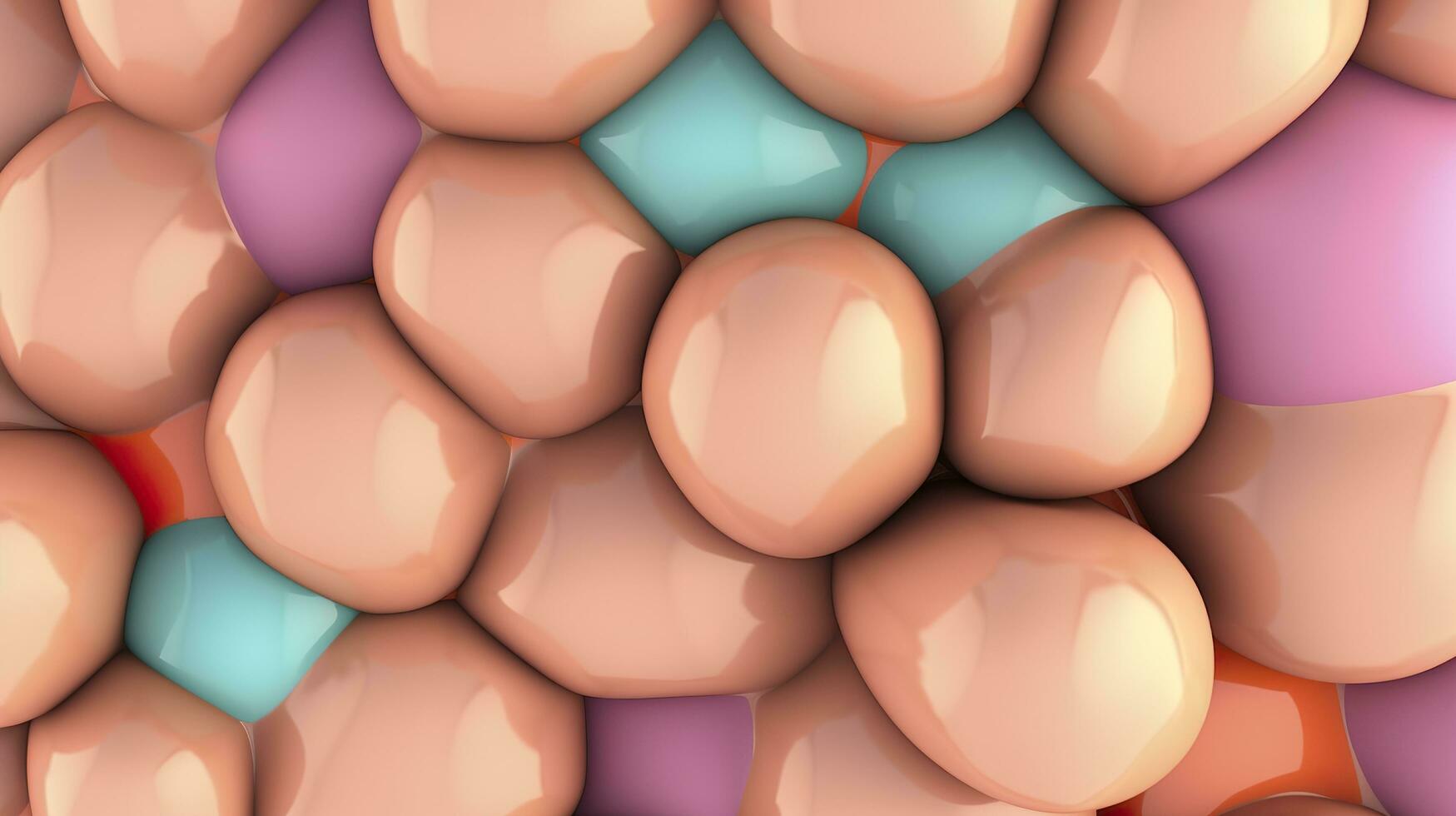 Stones Shape Background. Generative AI photo