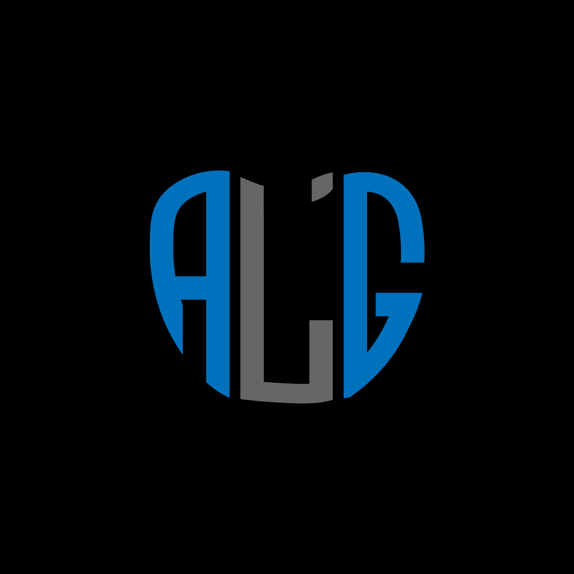 ALG letter logo creative design. ALG unique design. 28792974 Vector Art