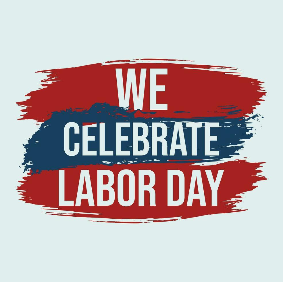 Labor Day t-shirt design vector