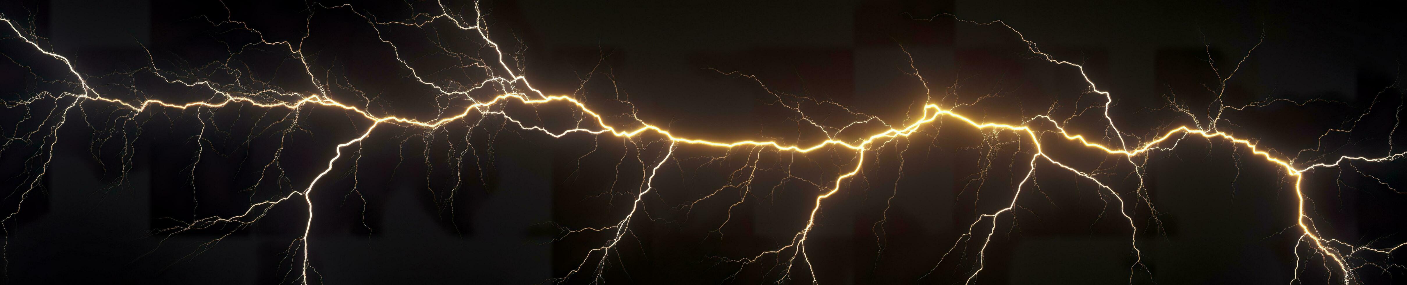 flat thunder lightning texture. Generative AI photo