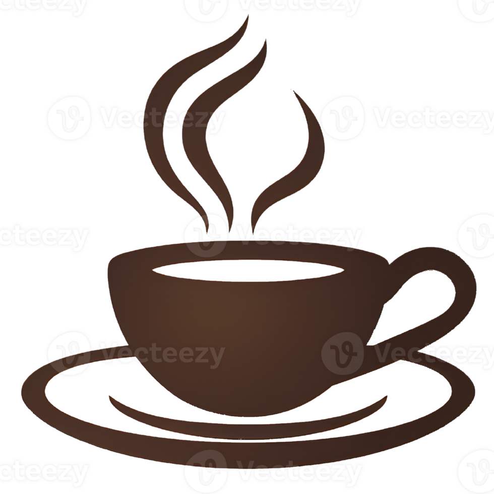 coffee cup isolate clipart ai generative png