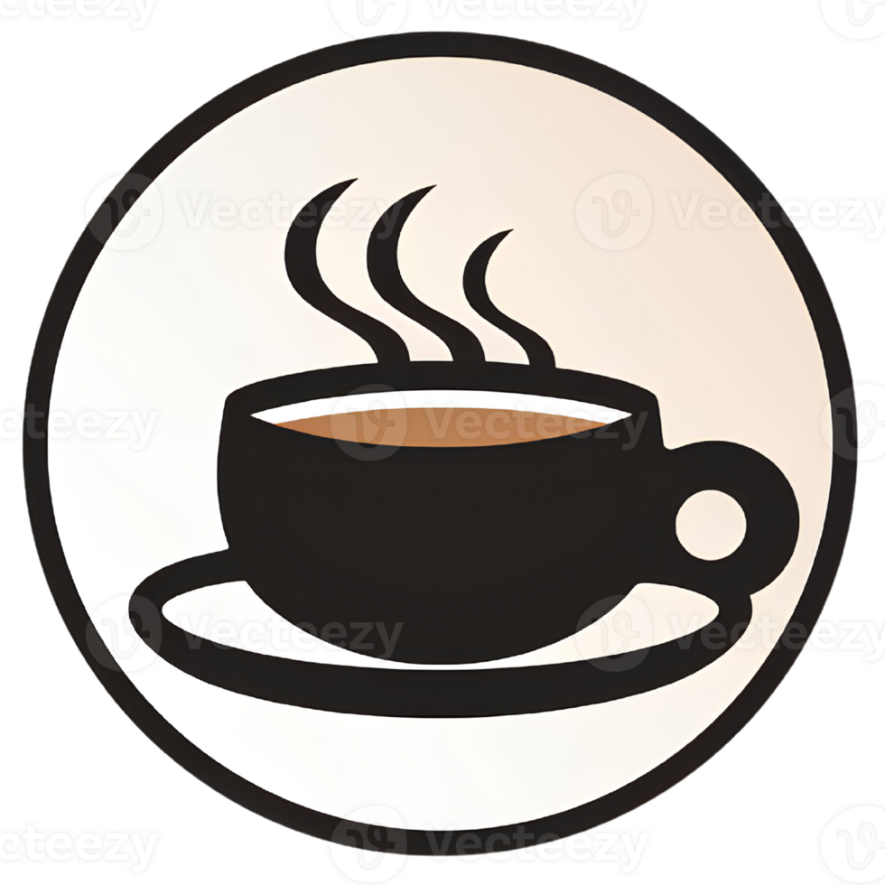 coffee cup isolate clipart ai generative png