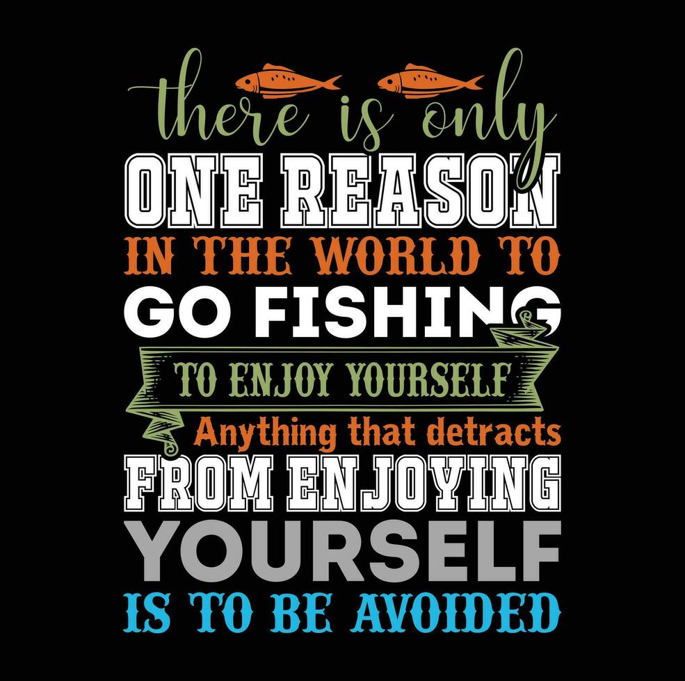 Fishing t-shirt design vector