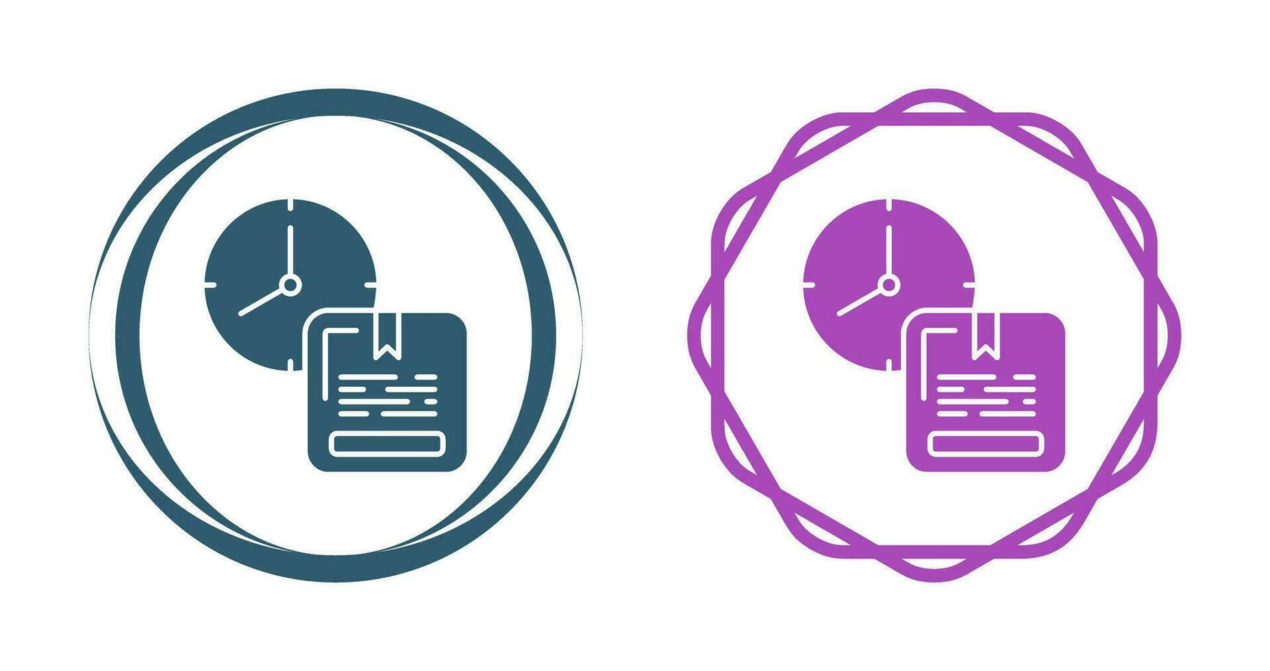 On Time Delivery Vector Icon