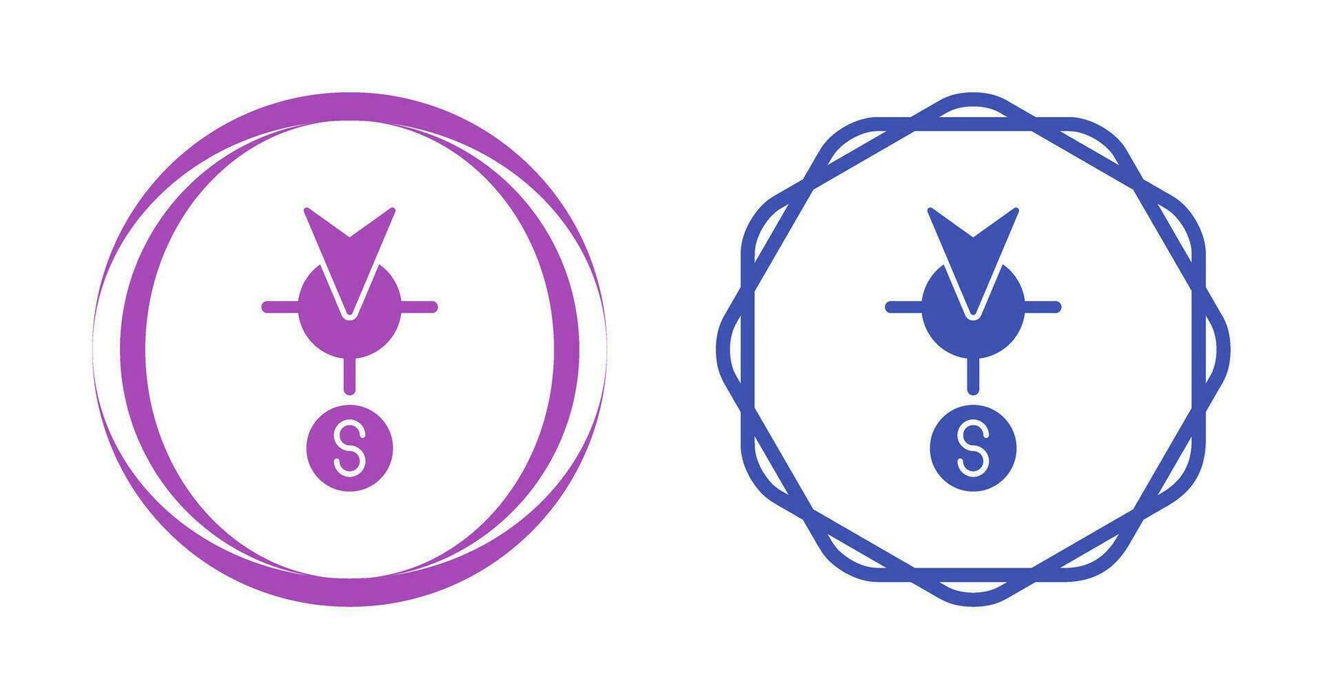 South Vector Icon