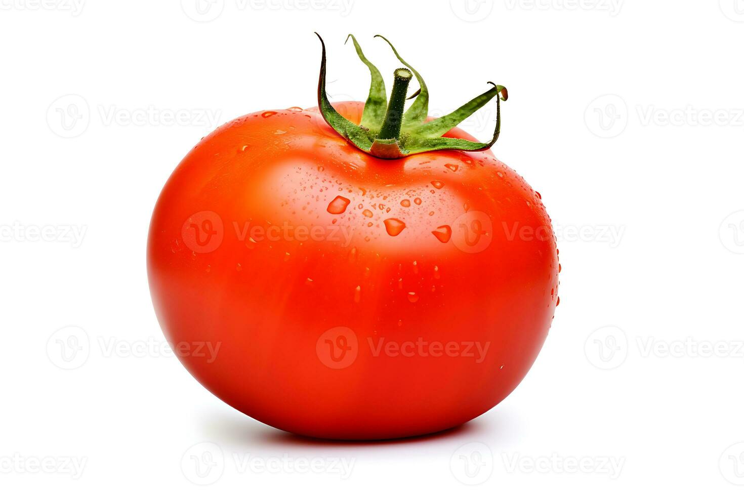 tomate Fruta aislado en blanco antecedentes ai generado foto