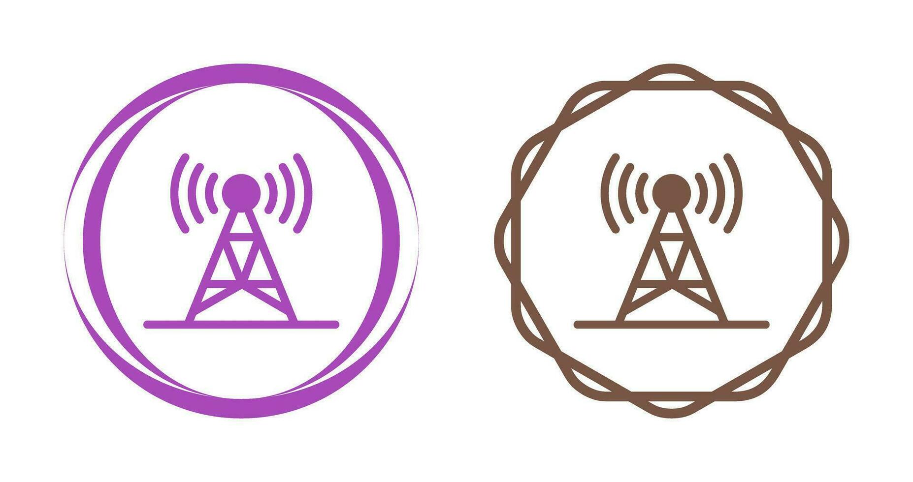 Signal Tower Vector Icon