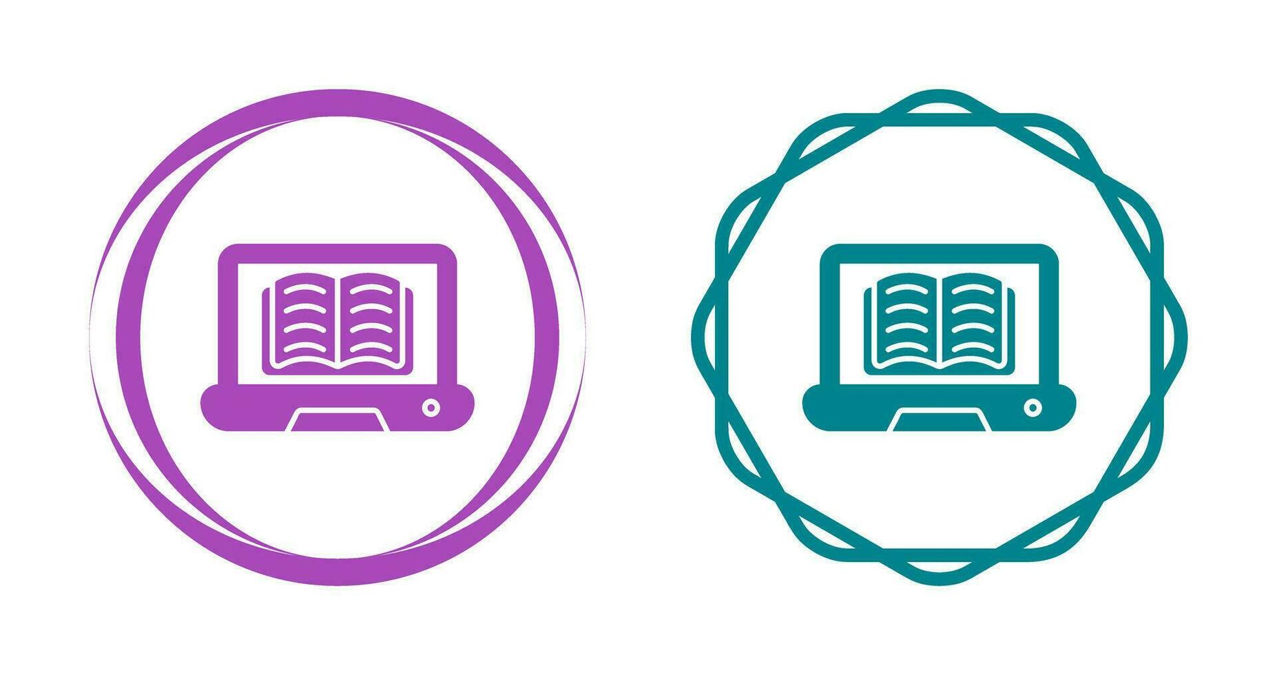 Online Library Vector Icon