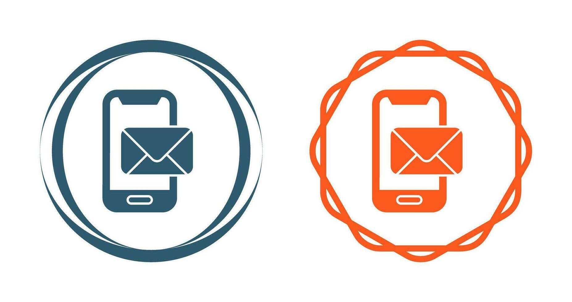 Phone Mail Vector Icon