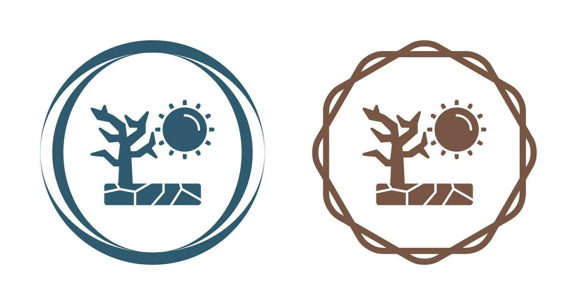 Drought Vector Icon