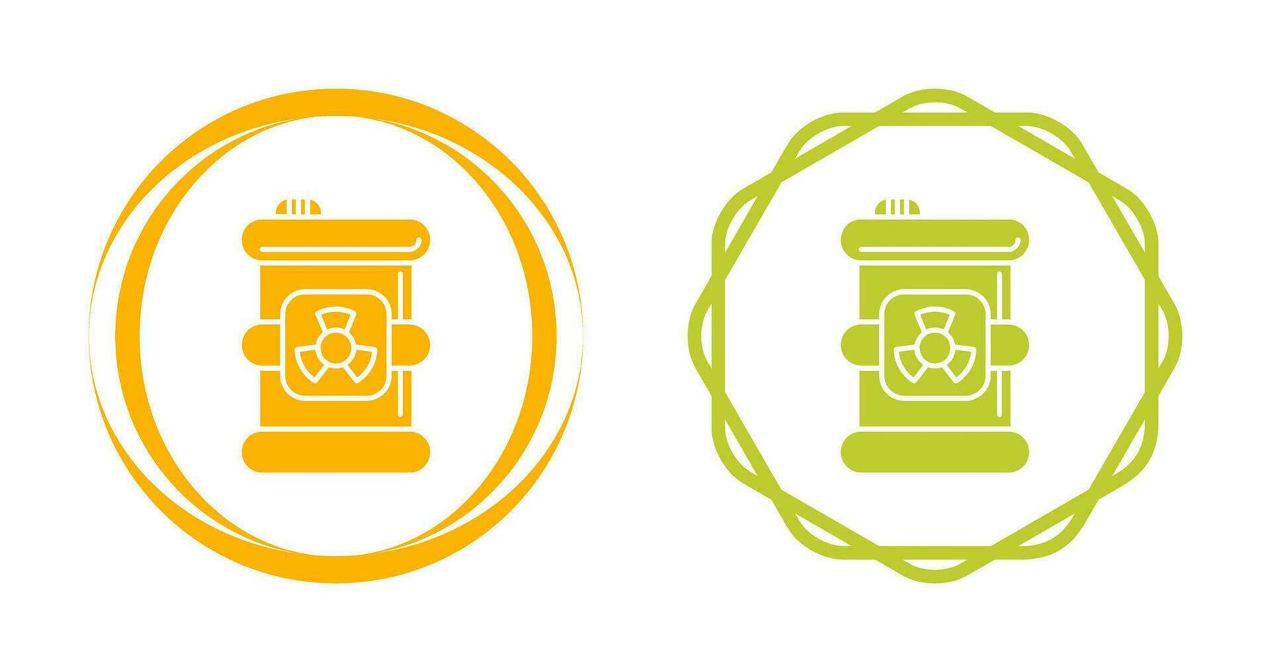 Toxic Waste Vector Icon