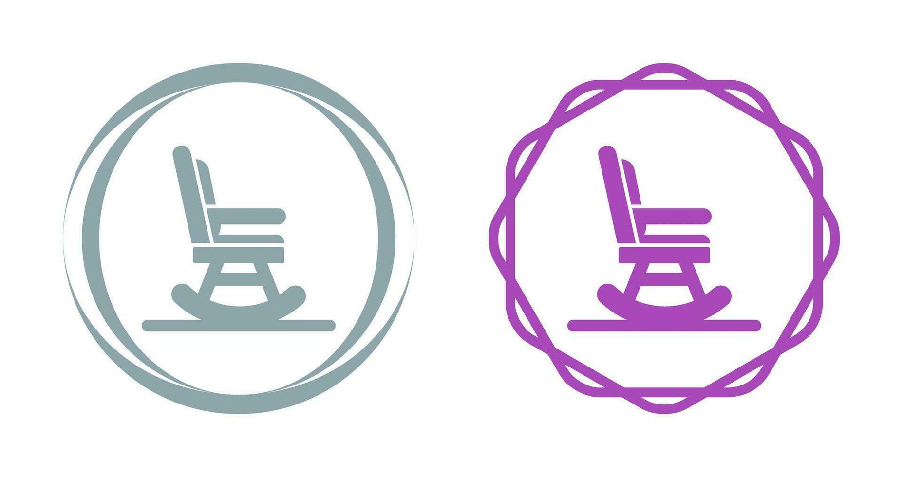 Rocking Chair Vector Icon