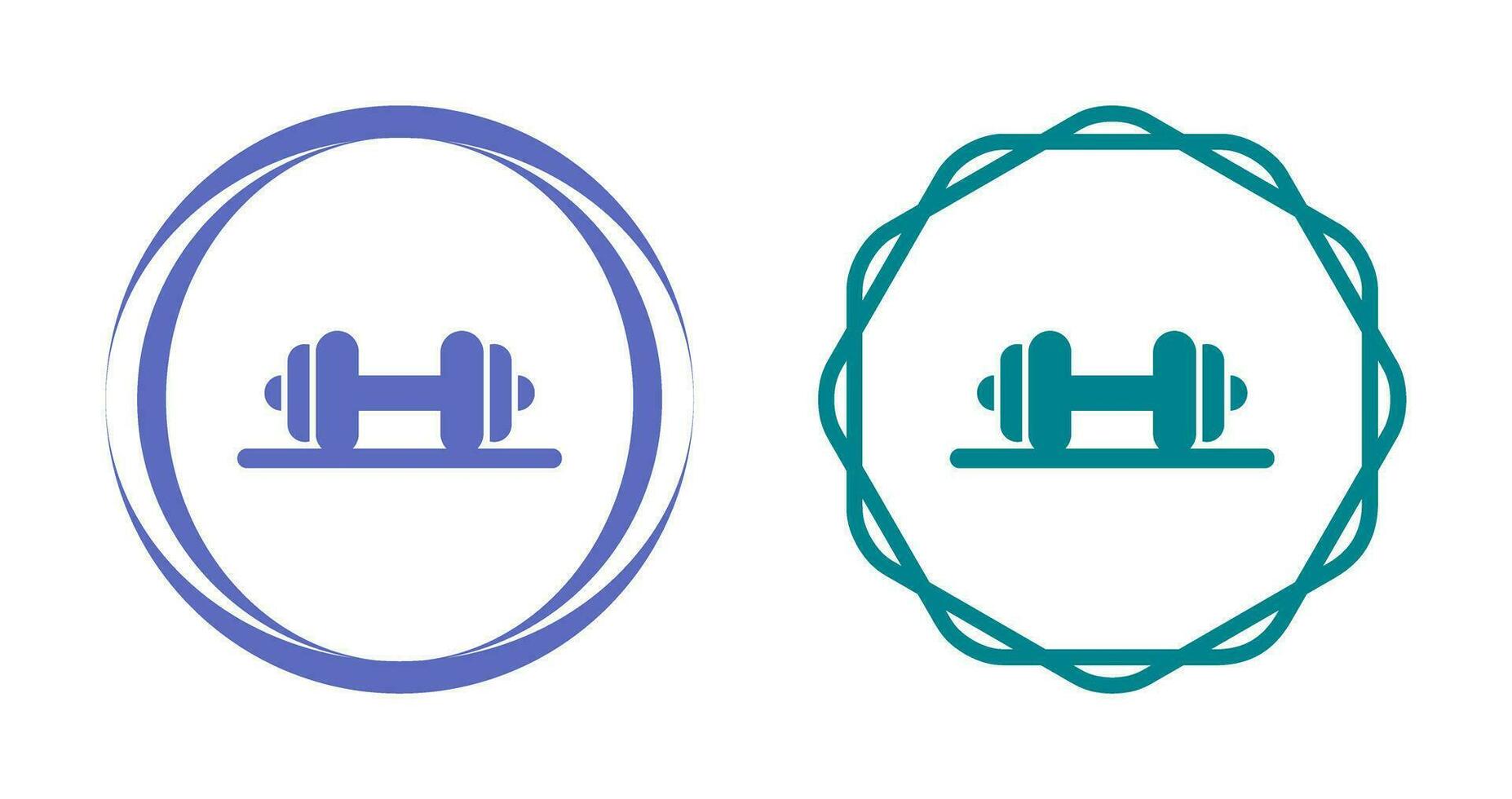 Dumbbell Vector Icon