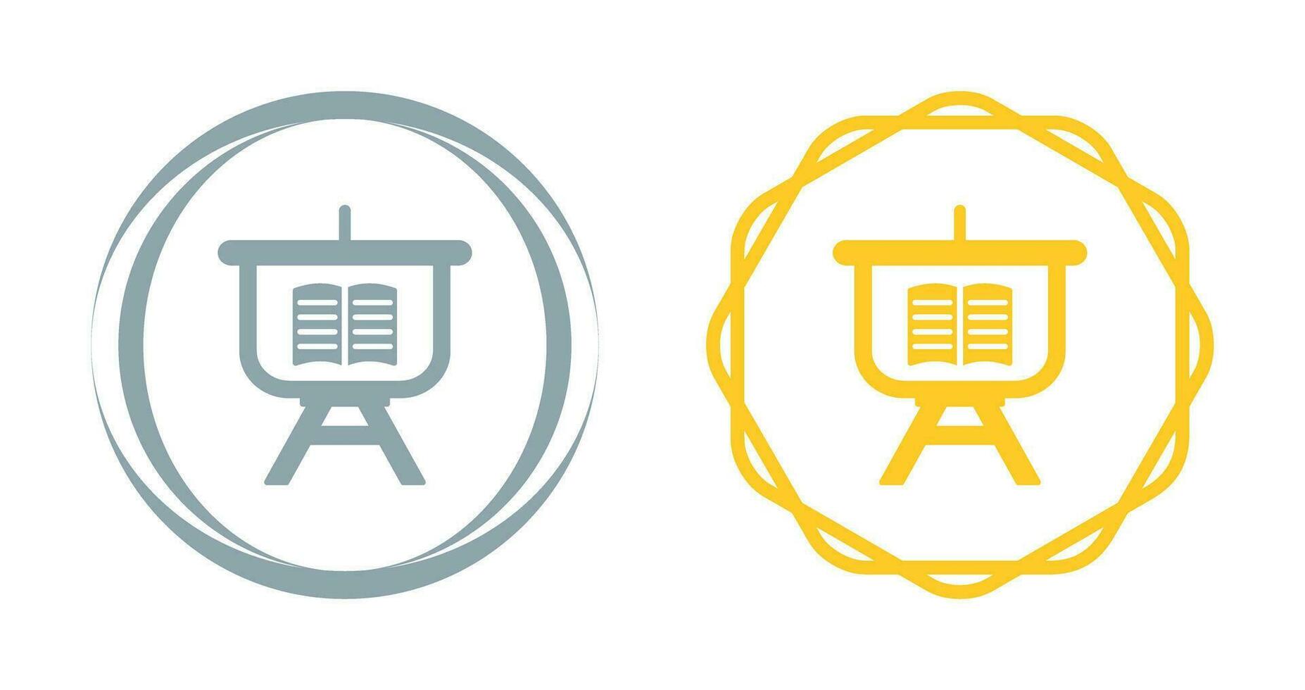 Education Presentation Vector Icon