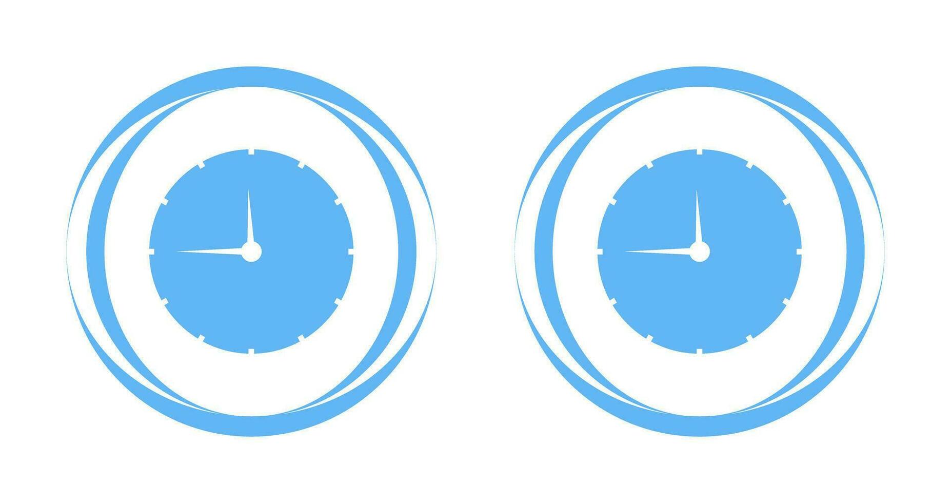 Wall Clock Vector Icon
