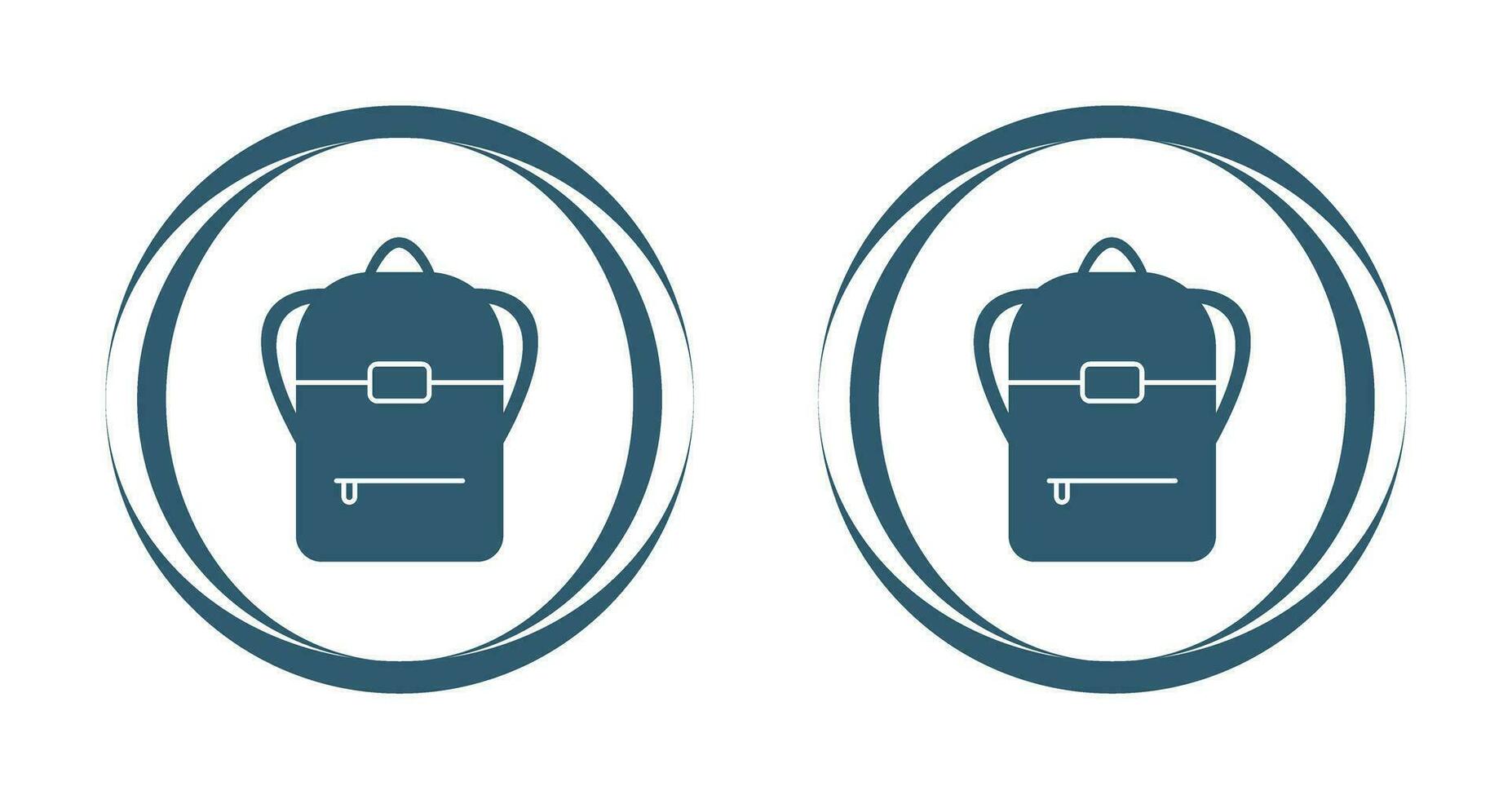 Backpack Vector Icon