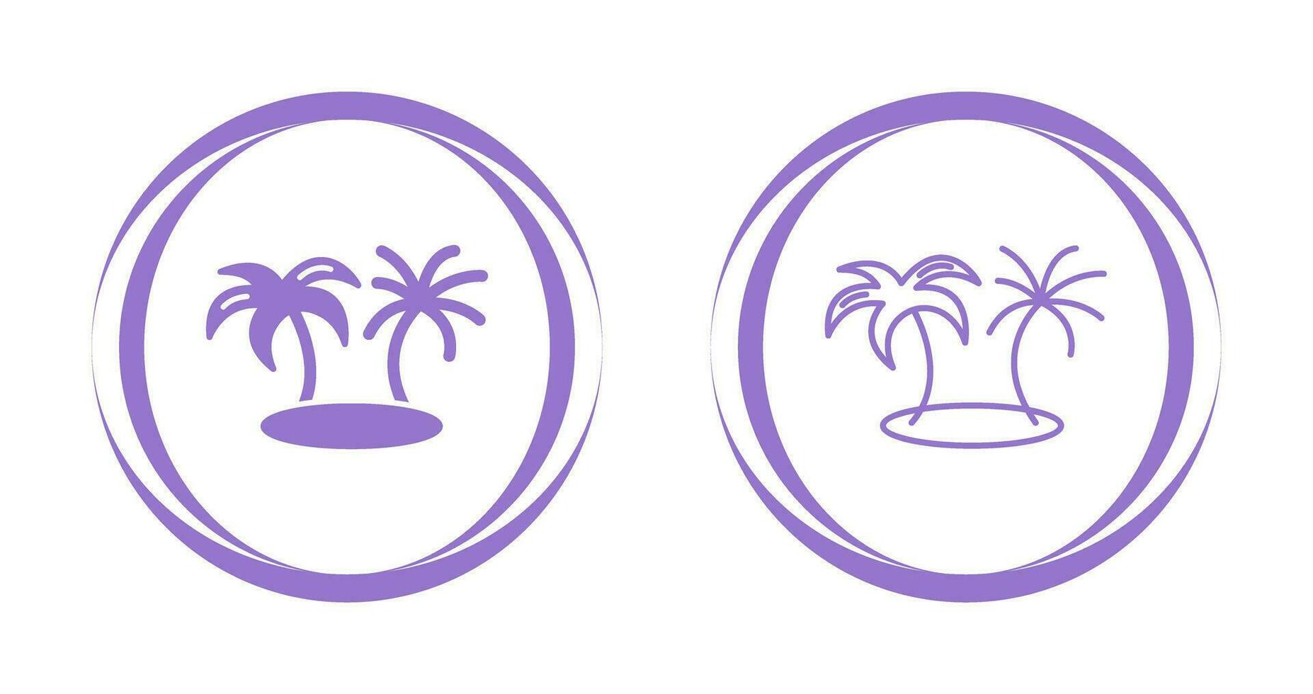 Island Vector Icon