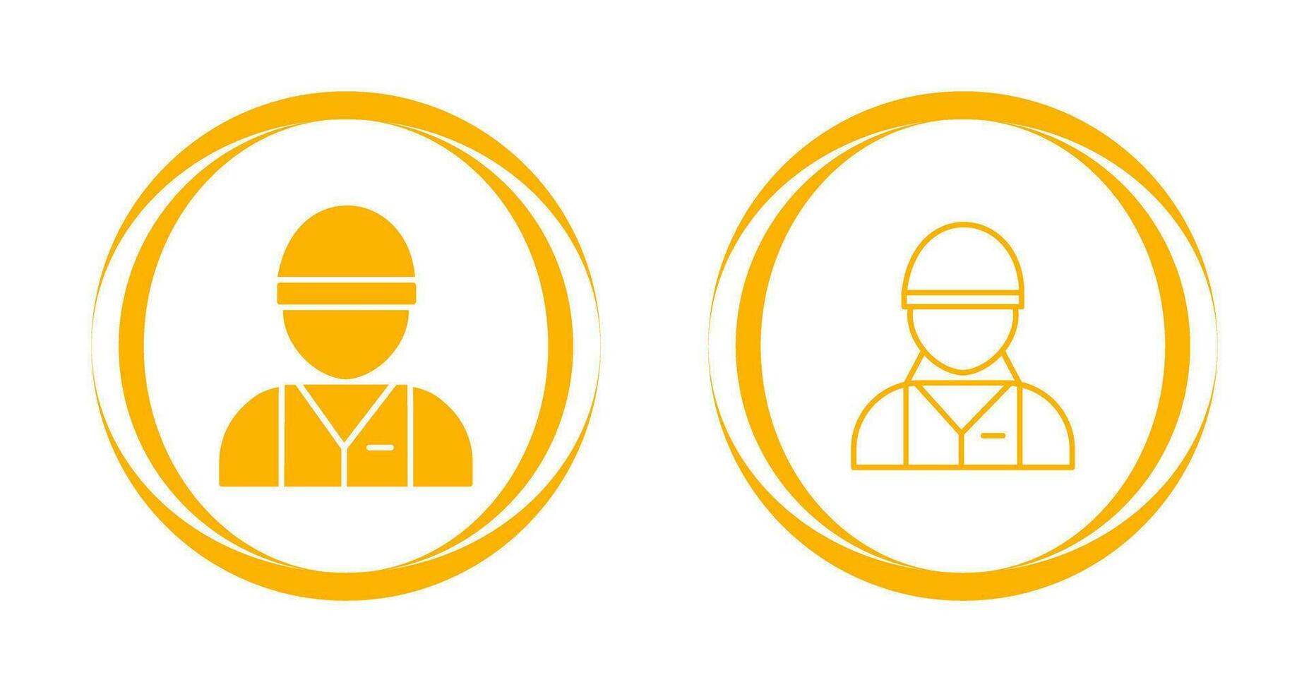 Industry Worker Vector Icon