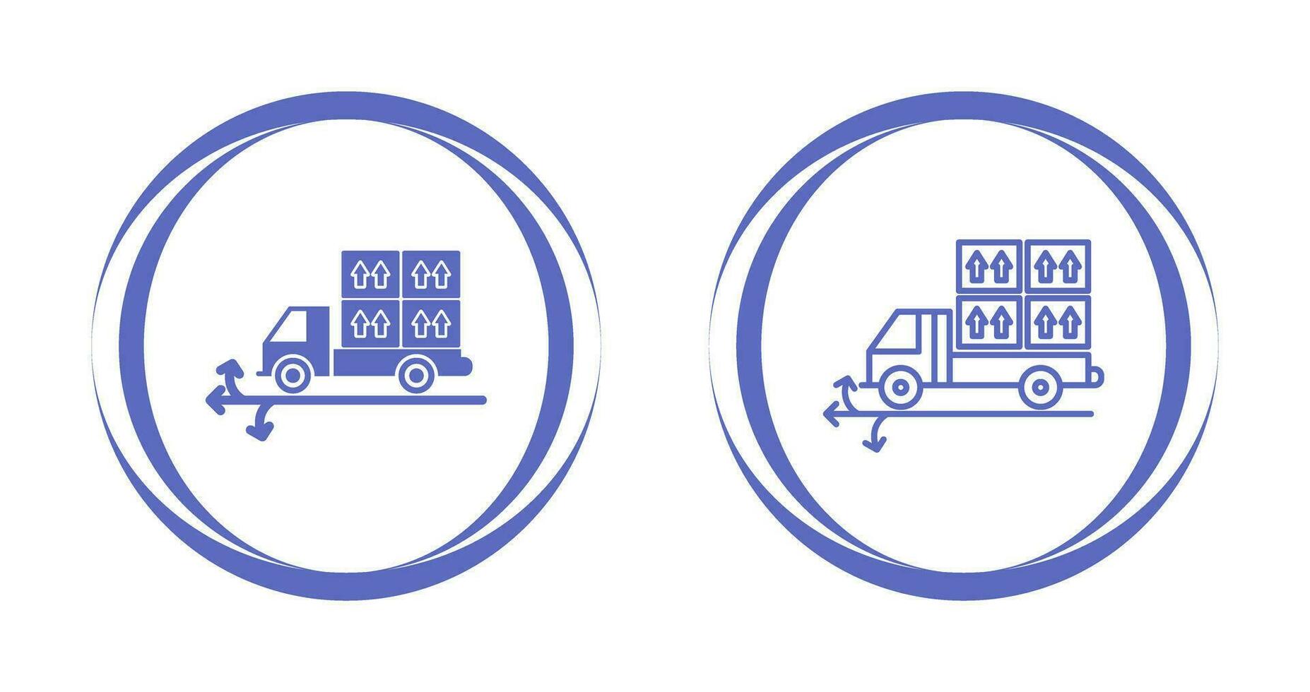 Multiple Delivery Points Vector Icon