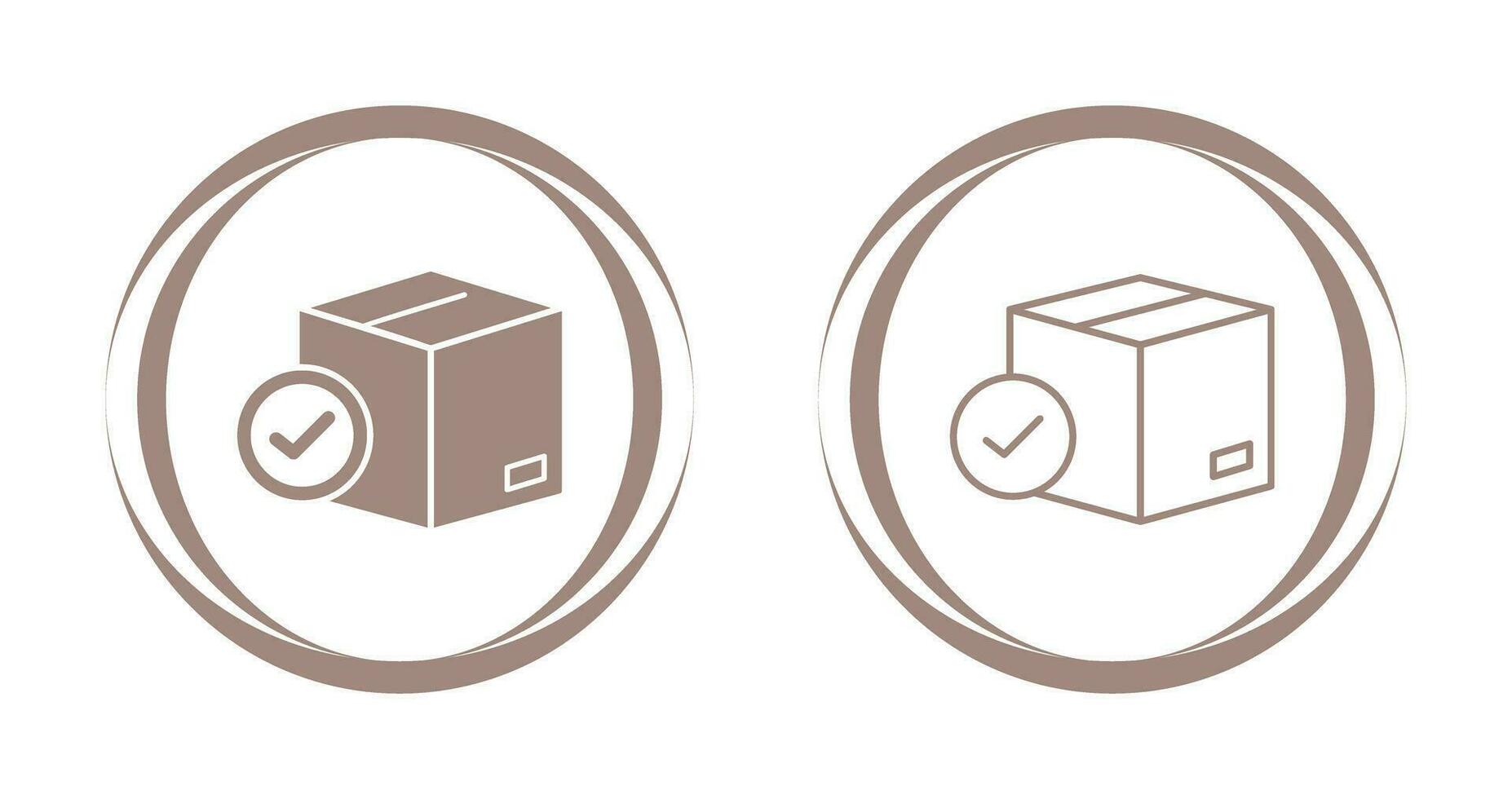 Package Delivered Vector Icon