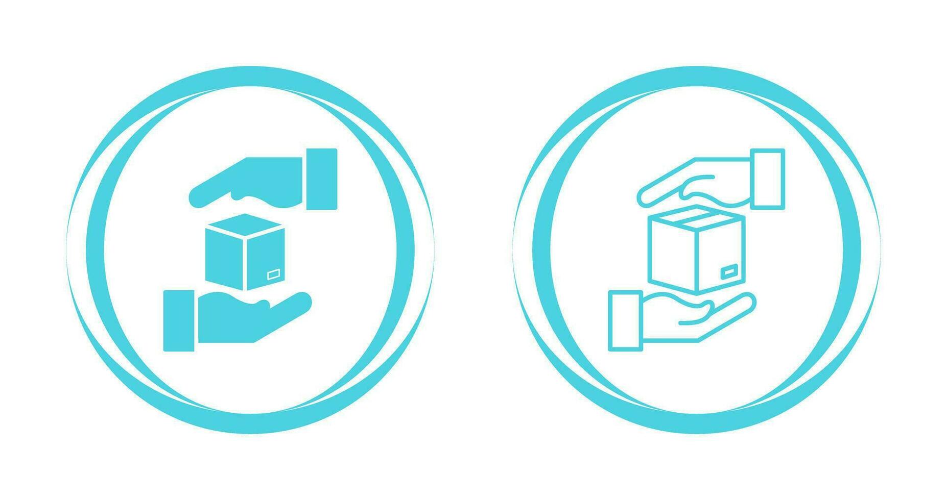 Receive Package Vector Icon