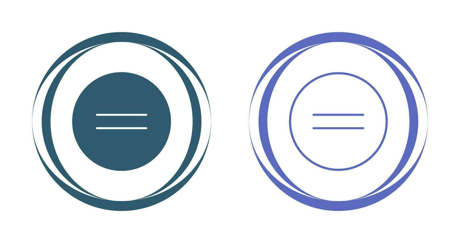 Equal To Vector Icon