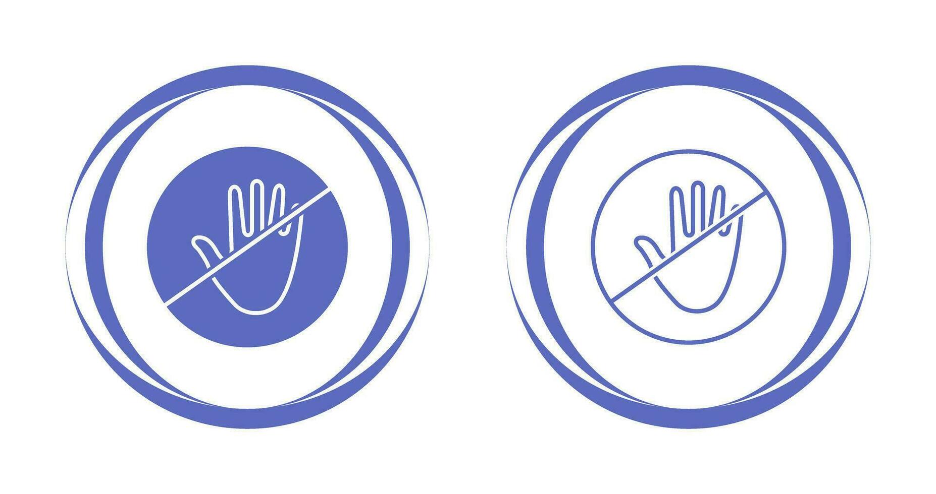 No Entry Sign Vector Icon